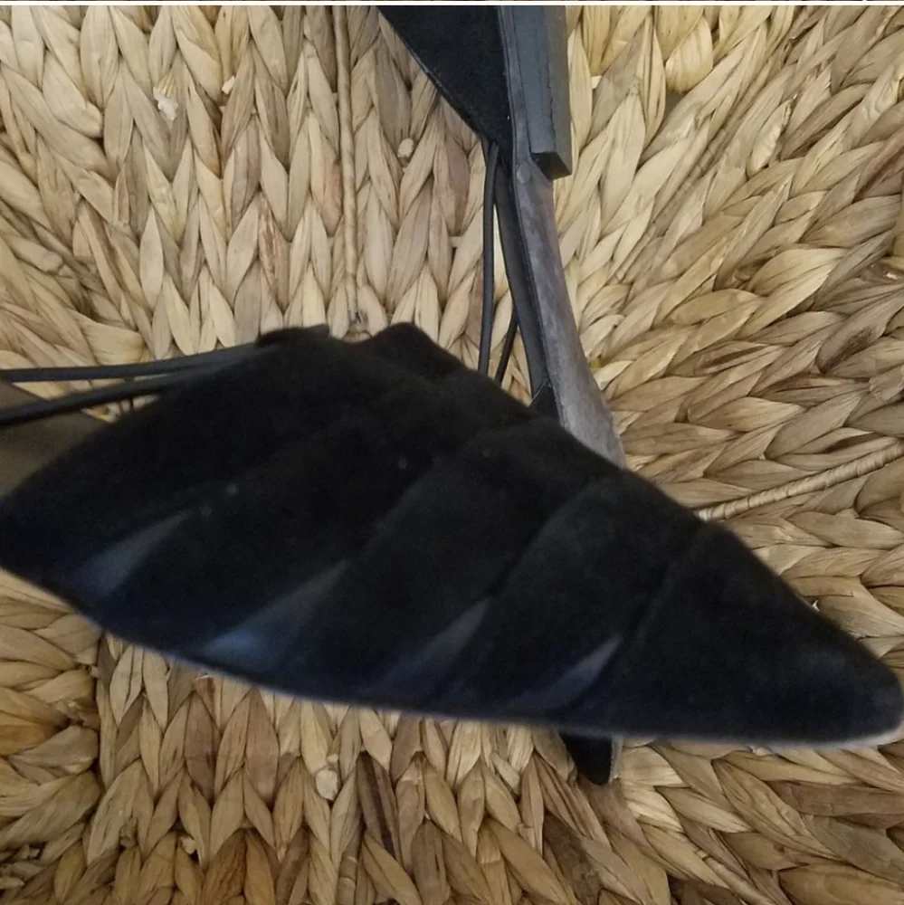Narciso Rodriguez Suede Flats Size 37.5 - Picture 5 of 11